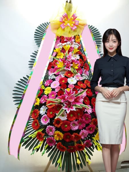 더 베니르 3단화환 고급형